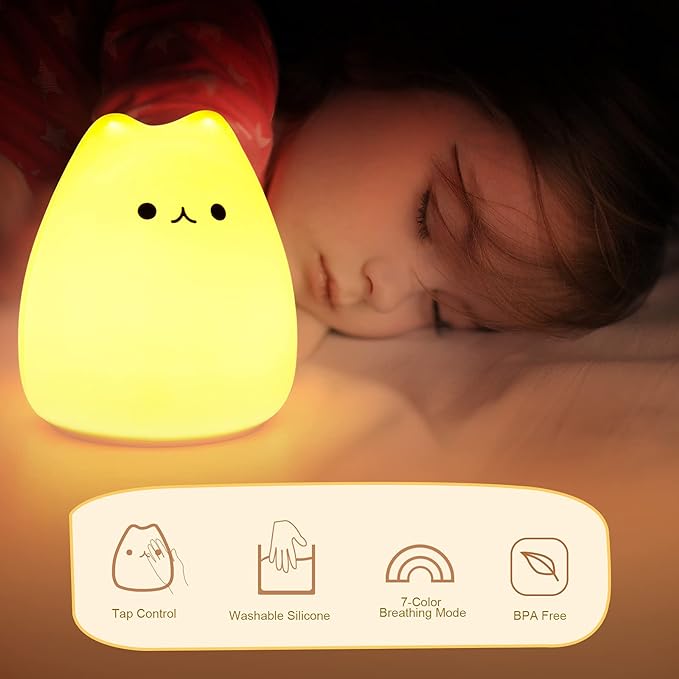 LED Cat Night Light